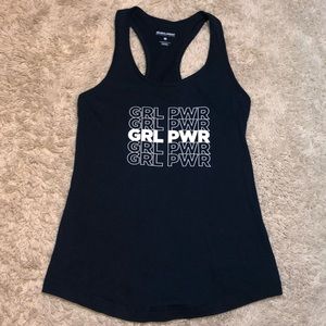 Musclebox size small Girlpower tank top
